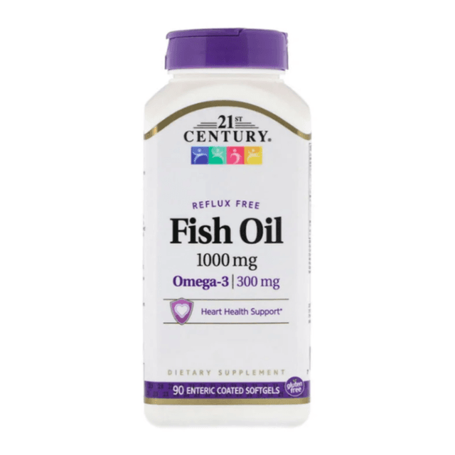 21st Century Fish Oil 1000 mg 90's — 21st Century