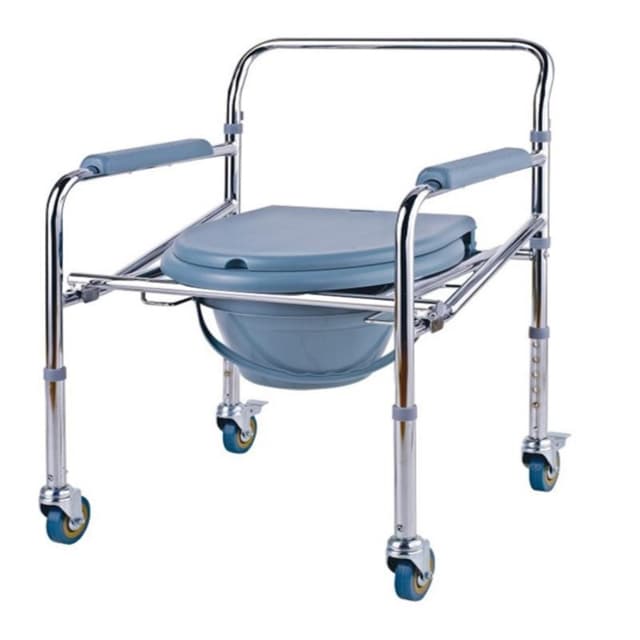 كرسي تواليت بعجلات 18455 — Caremax