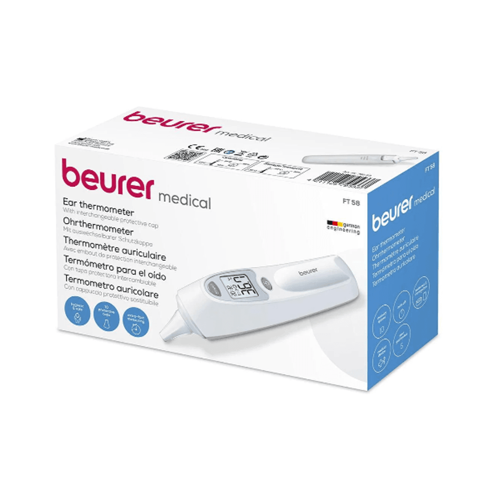 Beurer Ear Thermometer FT 58 — Beurer | Bushra Pharmacy, Qatar