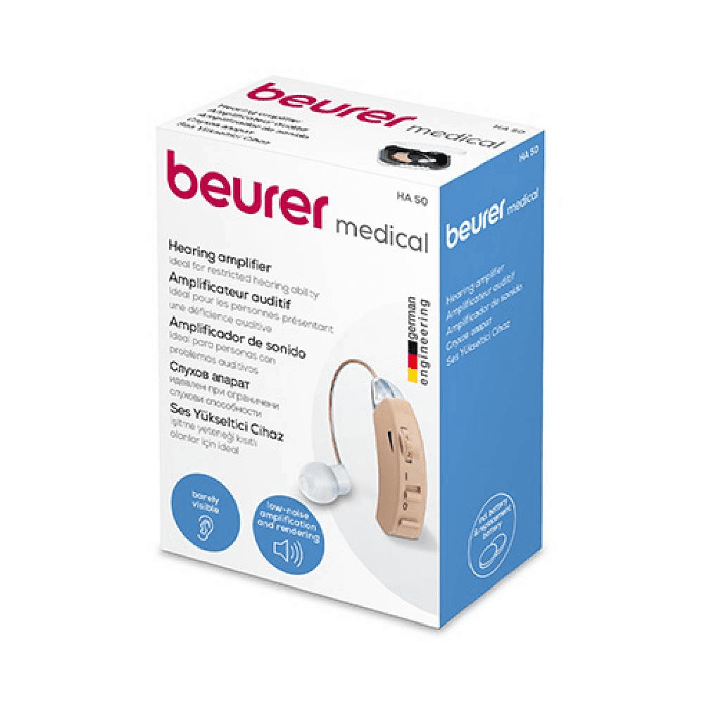 Beurer Hearing Aid HA 50 — Beurer | Bushra Pharmacy, Qatar