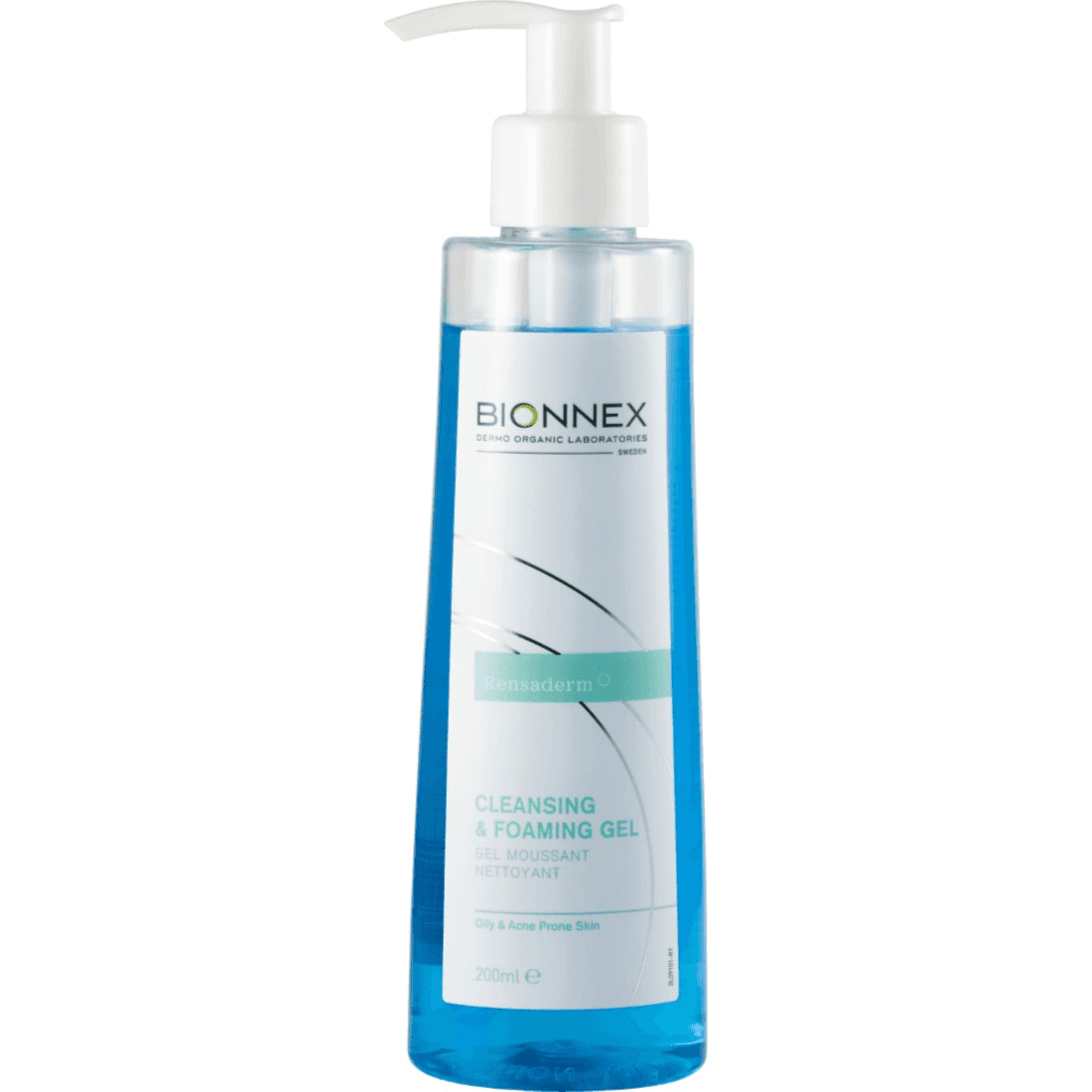 Bionnex Rensaderm Cleansing And Foaming Gel 200 ml — Bionnex Rensaderm | Bushra Pharmacy, Qatar