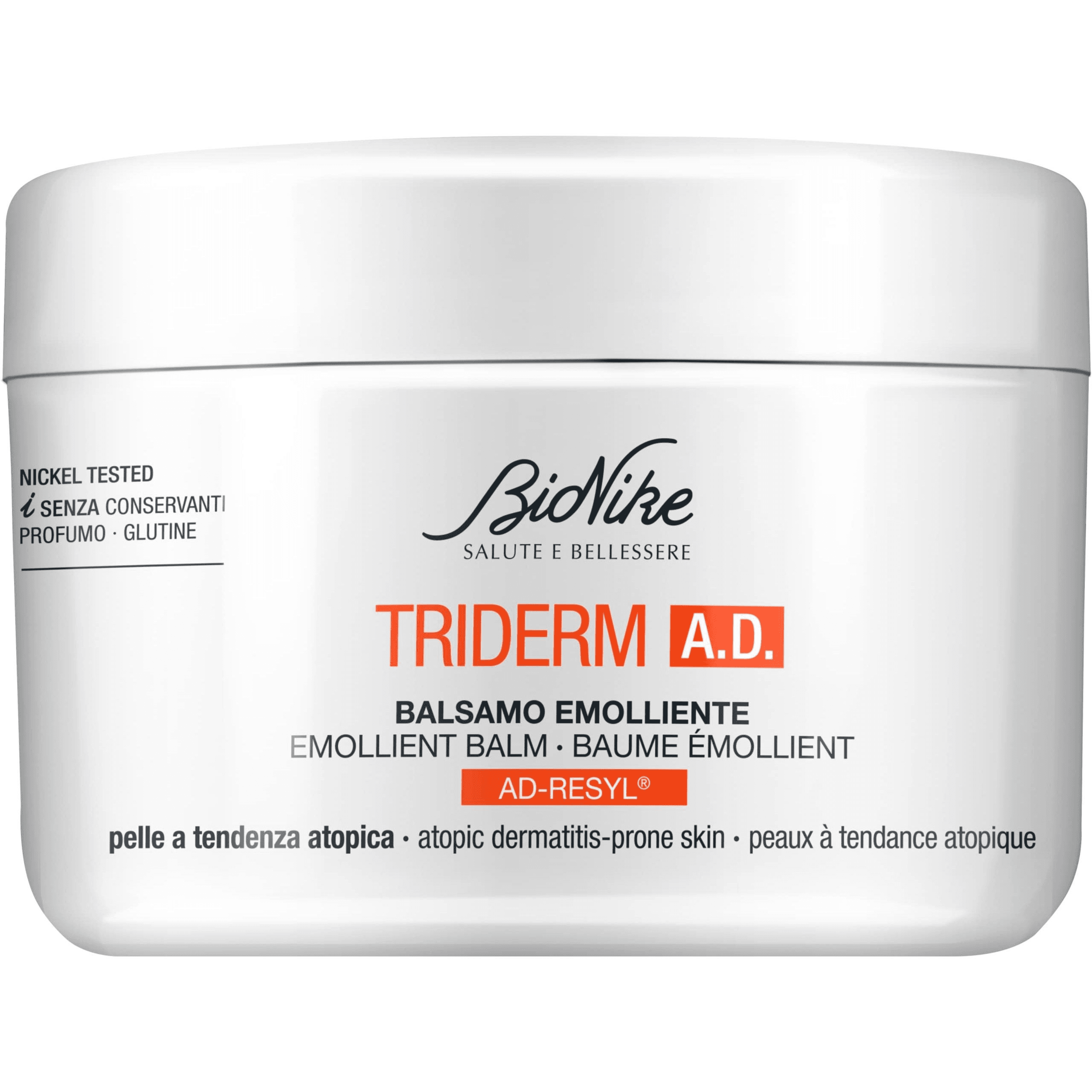 BioNike Triderm A.d. Emollient Balm 450 ml — BioNike | Bushra Pharmacy, Qatar