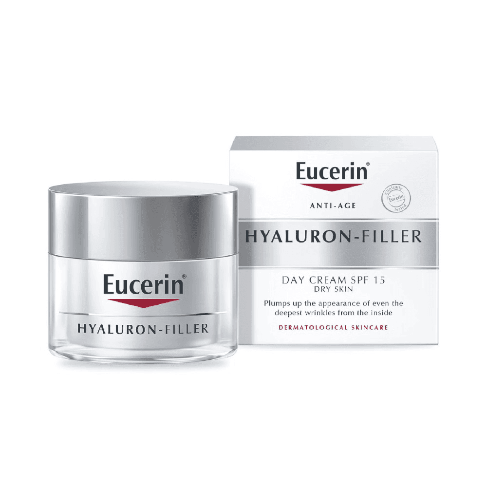 هايلورون فيلر نهاري من يوسيرين 50 مل — Eucerin | صيدلية بشرى، قطر