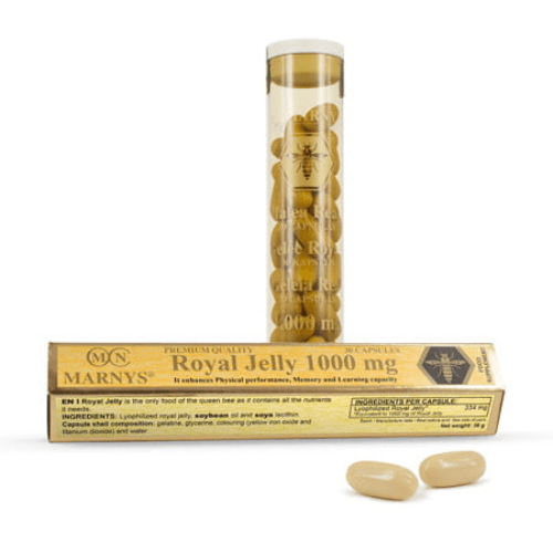 Marnys Roy.Jelly 1000 mg 30 Capsules — Marnys | Bushra Pharmacy, Qatar