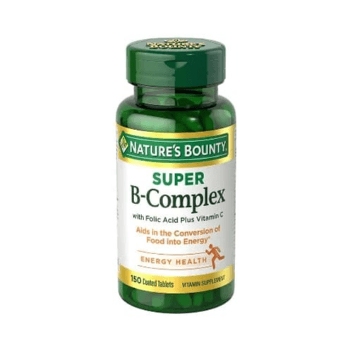 Nature's Bounty B-Complex Super 150 Tablets — Nature's Bounty | Bushra Pharmacy, Qatar