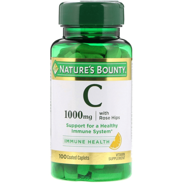 NB C 1000 مجم مع كبسولات ثمر الورد 100 قرص