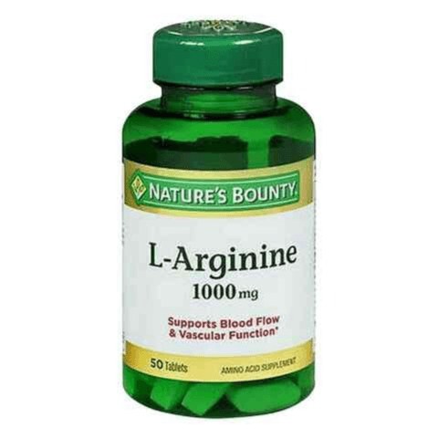 Nature's Bounty L-arginine 1000 mg Tablets — Nature's Bounty | Bushra Pharmacy, Qatar