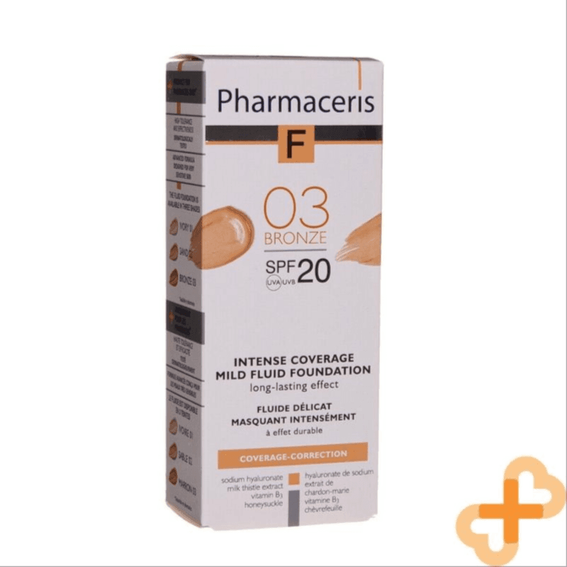 Pharmaceris Fluid Foundation Bronze — Pharmaceris | Bushra Pharmacy, Qatar