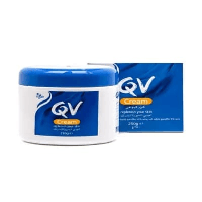 QV Cream 250 gm — QV | Bushra Pharmacy, Qatar