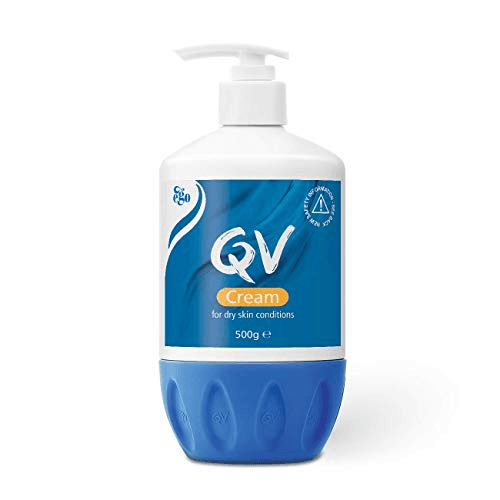 كريم كيو في 500 جرام بمضخة — QV | صيدلية بشرى، قطر