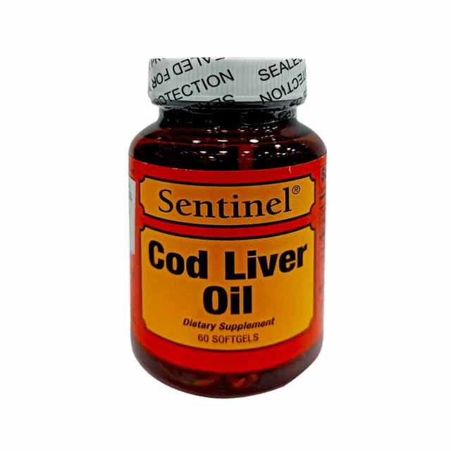 سنتينيل زيت كبد الحوت 60 كبسولة — Sentinel