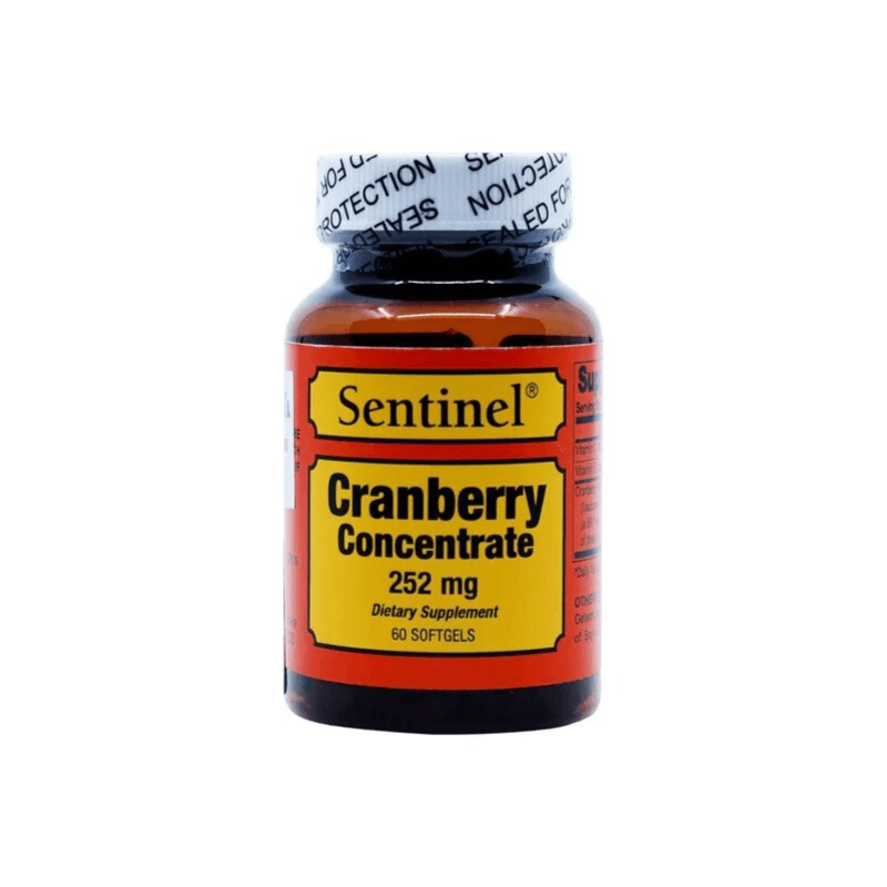 Sentinel CRANBERRY 252 mg 60's — Sentinel | Bushra Pharmacy, Qatar