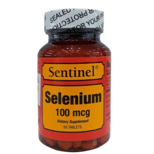 Sentinel Selenium 100 mcg 50's — Sentinel | Bushra Pharmacy, Qatar