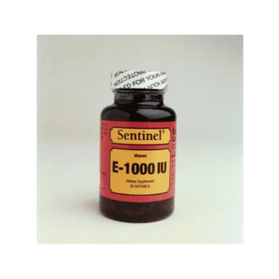 Sentinel Vitamin E 1000 IU 50's — Sentinel | Bushra Pharmacy, Qatar