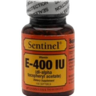 سينتينل فيتامين E-400 وحدة دولية سوفتجل 100'س — Sentinel | صيدلية بشرى، قطر