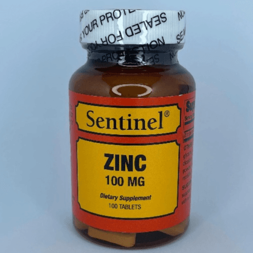 Sentinel Zinc 100 mg Tablets 100's — Sentinel | Bushra Pharmacy, Qatar