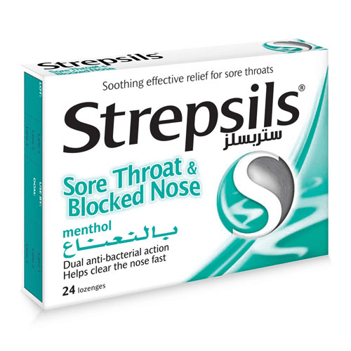 قرص ستريبسيلس منثول 24 قرص — Strepsils