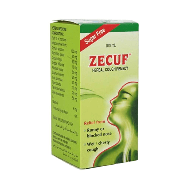 شراب زيكوف 100 مل خالي من السكر — Zecuf